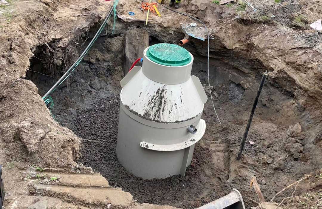 installation och helhetslösning för enskilda avlopp i Västerbotten